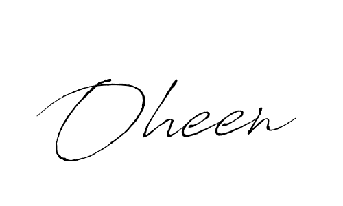 Design your own signature with our free online signature maker. With this signature software, you can create a handwritten (Antro_Vectra) signature for name Oheen. Oheen signature style 6 images and pictures png