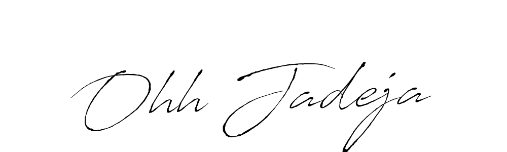 Similarly Antro_Vectra is the best handwritten signature design. Signature creator online .You can use it as an online autograph creator for name Ohh Jadeja. Ohh Jadeja signature style 6 images and pictures png