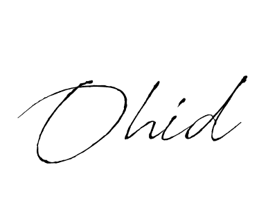 How to make Ohid name signature. Use Antro_Vectra style for creating short signs online. This is the latest handwritten sign. Ohid signature style 6 images and pictures png