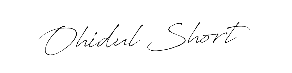 if you are searching for the best signature style for your name Ohidul Short. so please give up your signature search. here we have designed multiple signature styles  using Antro_Vectra. Ohidul Short signature style 6 images and pictures png