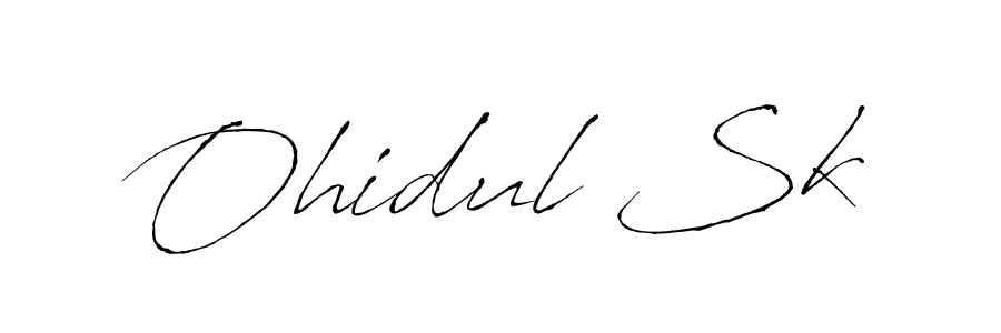 Make a beautiful signature design for name Ohidul Sk. Use this online signature maker to create a handwritten signature for free. Ohidul Sk signature style 6 images and pictures png