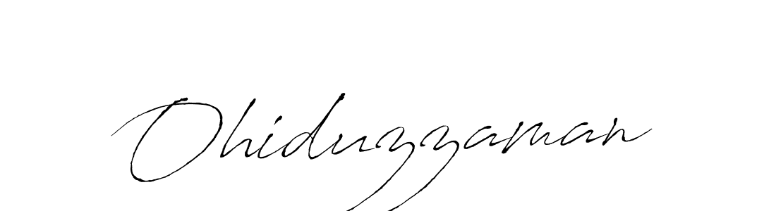 How to make Ohiduzzaman signature? Antro_Vectra is a professional autograph style. Create handwritten signature for Ohiduzzaman name. Ohiduzzaman signature style 6 images and pictures png