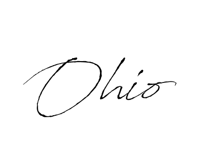 Design your own signature with our free online signature maker. With this signature software, you can create a handwritten (Antro_Vectra) signature for name Ohio. Ohio signature style 6 images and pictures png