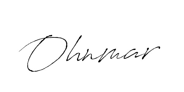 Create a beautiful signature design for name Ohnmar. With this signature (Antro_Vectra) fonts, you can make a handwritten signature for free. Ohnmar signature style 6 images and pictures png