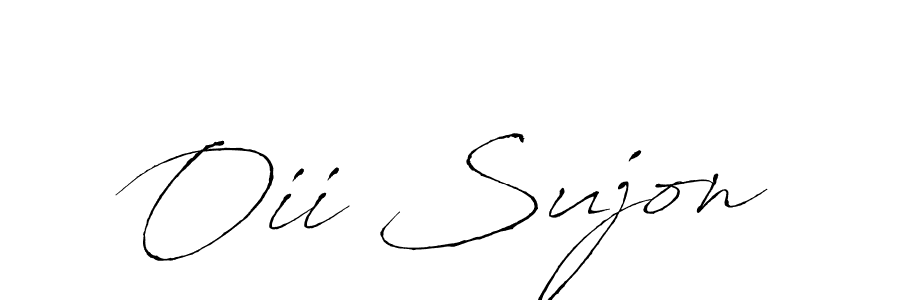 Antro_Vectra is a professional signature style that is perfect for those who want to add a touch of class to their signature. It is also a great choice for those who want to make their signature more unique. Get Oii Sujon name to fancy signature for free. Oii Sujon signature style 6 images and pictures png