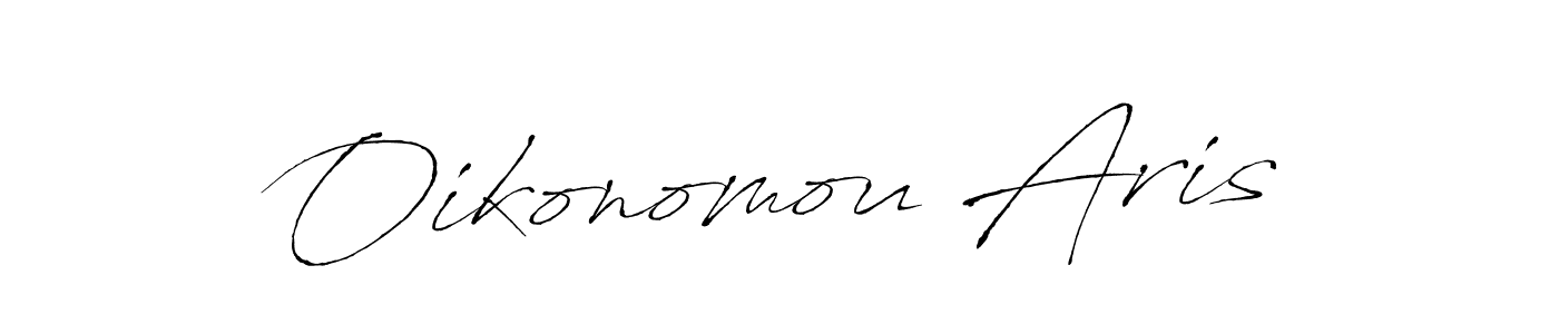 You should practise on your own different ways (Antro_Vectra) to write your name (Oikonomou Aris) in signature. don't let someone else do it for you. Oikonomou Aris signature style 6 images and pictures png