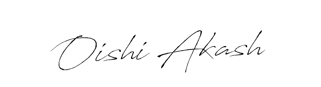 Also You can easily find your signature by using the search form. We will create Oishi Akash name handwritten signature images for you free of cost using Antro_Vectra sign style. Oishi Akash signature style 6 images and pictures png