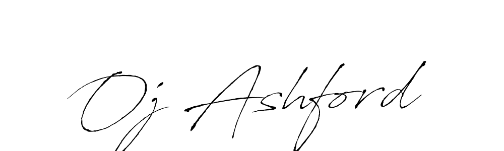 How to make Oj Ashford name signature. Use Antro_Vectra style for creating short signs online. This is the latest handwritten sign. Oj Ashford signature style 6 images and pictures png