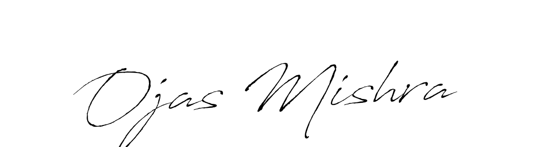 Also we have Ojas Mishra name is the best signature style. Create professional handwritten signature collection using Antro_Vectra autograph style. Ojas Mishra signature style 6 images and pictures png