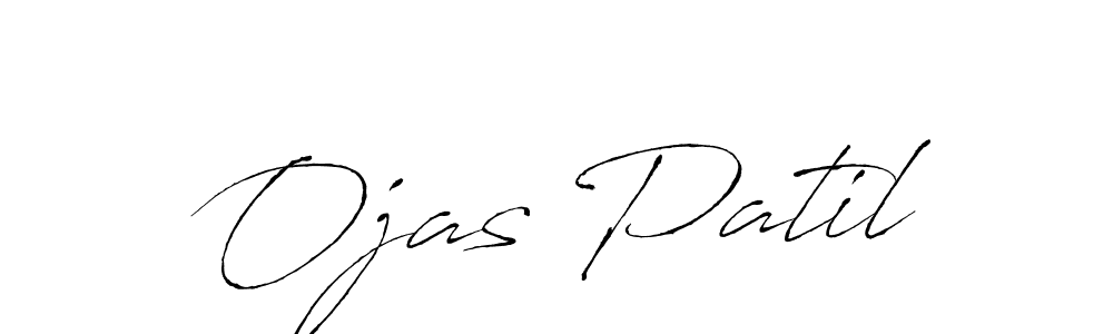 Create a beautiful signature design for name Ojas Patil. With this signature (Antro_Vectra) fonts, you can make a handwritten signature for free. Ojas Patil signature style 6 images and pictures png