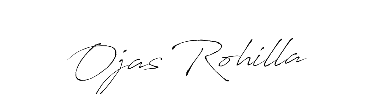 Create a beautiful signature design for name Ojas Rohilla. With this signature (Antro_Vectra) fonts, you can make a handwritten signature for free. Ojas Rohilla signature style 6 images and pictures png