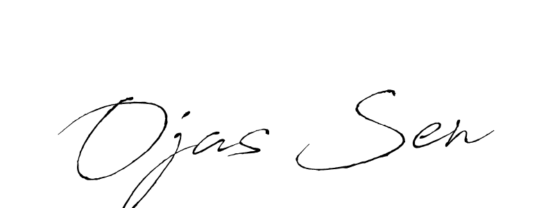 Make a beautiful signature design for name Ojas Sen. With this signature (Antro_Vectra) style, you can create a handwritten signature for free. Ojas Sen signature style 6 images and pictures png