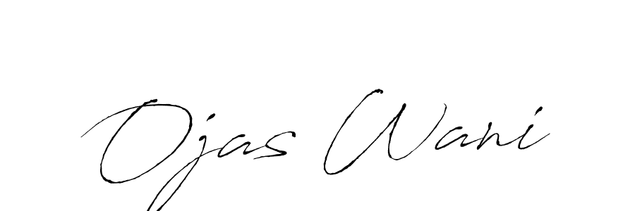 Use a signature maker to create a handwritten signature online. With this signature software, you can design (Antro_Vectra) your own signature for name Ojas Wani. Ojas Wani signature style 6 images and pictures png