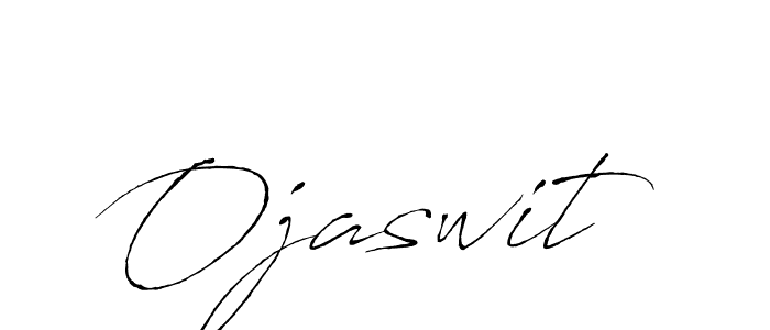 The best way (Antro_Vectra) to make a short signature is to pick only two or three words in your name. The name Ojaswit include a total of six letters. For converting this name. Ojaswit signature style 6 images and pictures png