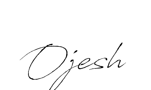 Make a beautiful signature design for name Ojesh. With this signature (Antro_Vectra) style, you can create a handwritten signature for free. Ojesh signature style 6 images and pictures png