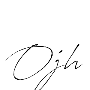 It looks lik you need a new signature style for name Ojh. Design unique handwritten (Antro_Vectra) signature with our free signature maker in just a few clicks. Ojh signature style 6 images and pictures png