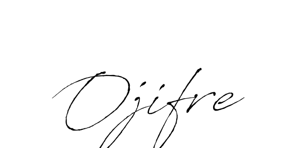Create a beautiful signature design for name Ojifre. With this signature (Antro_Vectra) fonts, you can make a handwritten signature for free. Ojifre signature style 6 images and pictures png