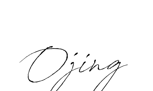 How to make Ojing name signature. Use Antro_Vectra style for creating short signs online. This is the latest handwritten sign. Ojing signature style 6 images and pictures png