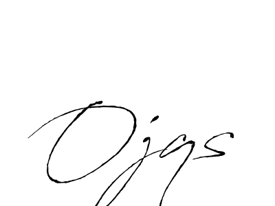 The best way (Antro_Vectra) to make a short signature is to pick only two or three words in your name. The name Ojqs include a total of six letters. For converting this name. Ojqs signature style 6 images and pictures png