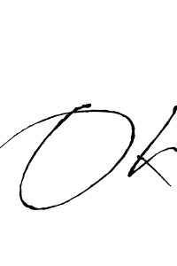 How to make Ok name signature. Use Antro_Vectra style for creating short signs online. This is the latest handwritten sign. Ok signature style 6 images and pictures png