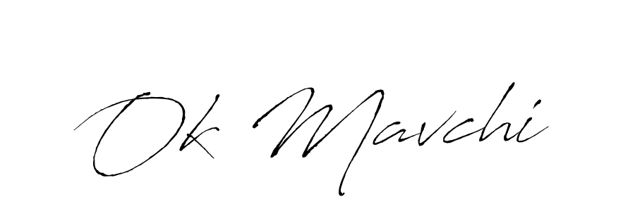 Also You can easily find your signature by using the search form. We will create Ok Mavchi name handwritten signature images for you free of cost using Antro_Vectra sign style. Ok Mavchi signature style 6 images and pictures png