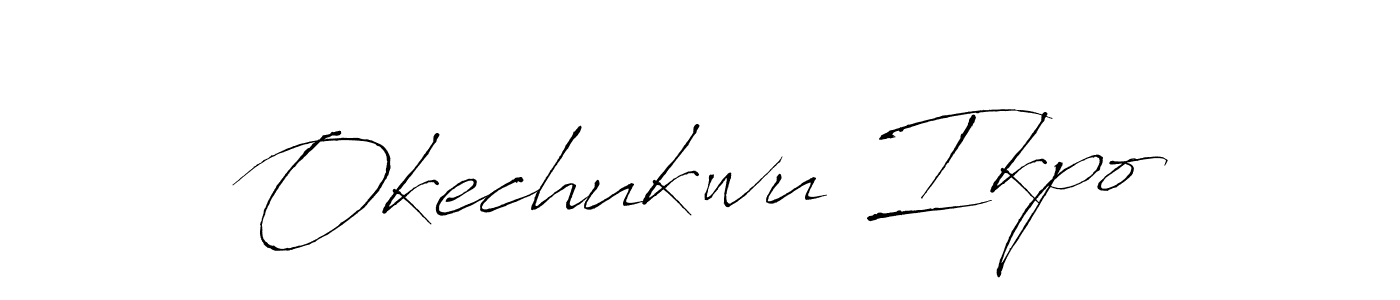 Also we have Okechukwu Ikpo name is the best signature style. Create professional handwritten signature collection using Antro_Vectra autograph style. Okechukwu Ikpo signature style 6 images and pictures png