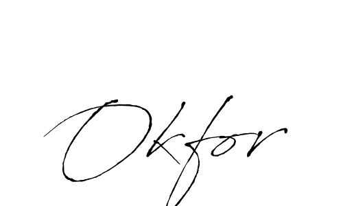 Here are the top 10 professional signature styles for the name Okfor. These are the best autograph styles you can use for your name. Okfor signature style 6 images and pictures png