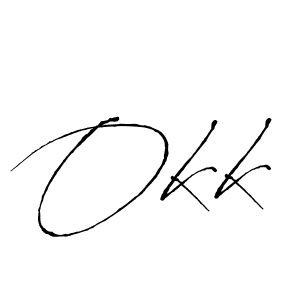 Also You can easily find your signature by using the search form. We will create Okk name handwritten signature images for you free of cost using Antro_Vectra sign style. Okk signature style 6 images and pictures png