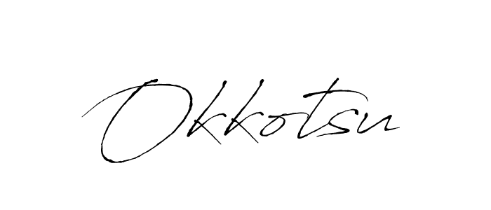 It looks lik you need a new signature style for name Okkotsu. Design unique handwritten (Antro_Vectra) signature with our free signature maker in just a few clicks. Okkotsu signature style 6 images and pictures png