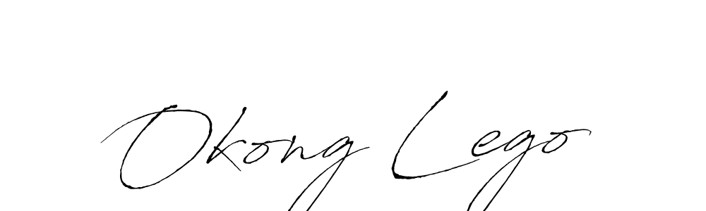 Create a beautiful signature design for name Okong Lego. With this signature (Antro_Vectra) fonts, you can make a handwritten signature for free. Okong Lego signature style 6 images and pictures png