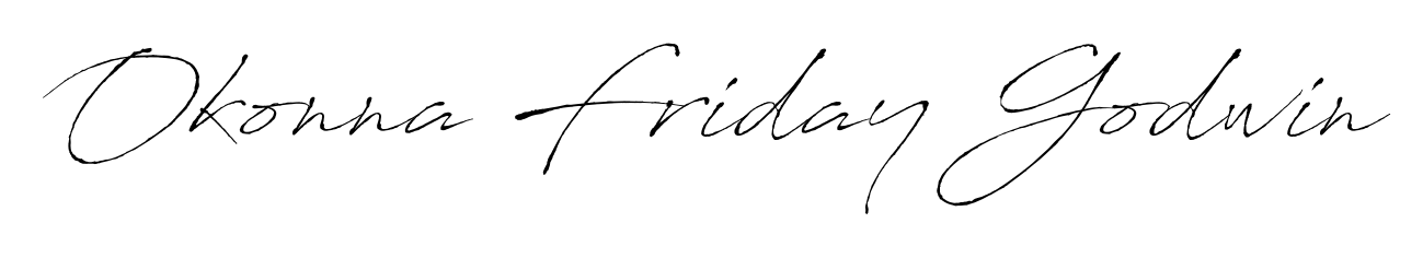 Also we have Okonna Friday Godwin name is the best signature style. Create professional handwritten signature collection using Antro_Vectra autograph style. Okonna Friday Godwin signature style 6 images and pictures png