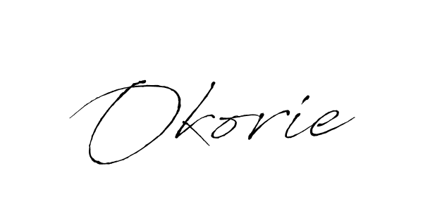 You should practise on your own different ways (Antro_Vectra) to write your name (Okorie) in signature. don't let someone else do it for you. Okorie signature style 6 images and pictures png