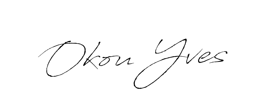 You can use this online signature creator to create a handwritten signature for the name Okou Yves. This is the best online autograph maker. Okou Yves signature style 6 images and pictures png