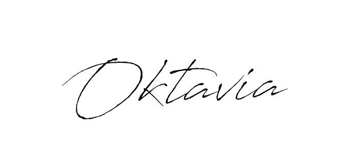 Design your own signature with our free online signature maker. With this signature software, you can create a handwritten (Antro_Vectra) signature for name Oktavia. Oktavia signature style 6 images and pictures png