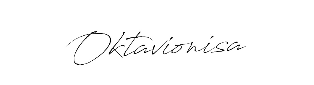 Also we have Oktavionisa name is the best signature style. Create professional handwritten signature collection using Antro_Vectra autograph style. Oktavionisa signature style 6 images and pictures png