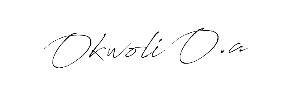 Make a beautiful signature design for name Okwoli O.a. Use this online signature maker to create a handwritten signature for free. Okwoli O.a signature style 6 images and pictures png