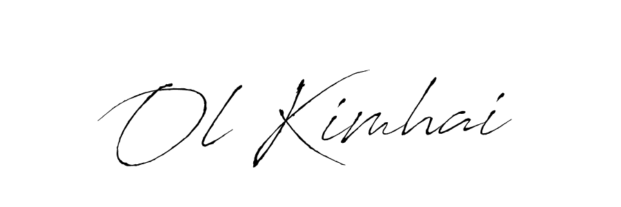 Once you've used our free online signature maker to create your best signature Antro_Vectra style, it's time to enjoy all of the benefits that Ol Kimhai name signing documents. Ol Kimhai signature style 6 images and pictures png