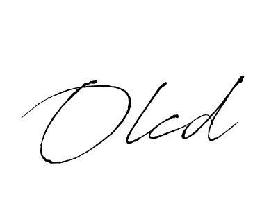 Also You can easily find your signature by using the search form. We will create Olcd name handwritten signature images for you free of cost using Antro_Vectra sign style. Olcd signature style 6 images and pictures png