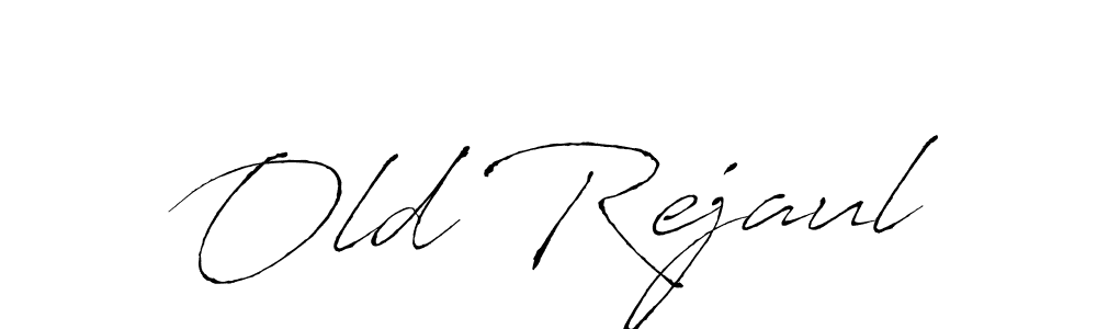 Old Rejaul stylish signature style. Best Handwritten Sign (Antro_Vectra) for my name. Handwritten Signature Collection Ideas for my name Old Rejaul. Old Rejaul signature style 6 images and pictures png