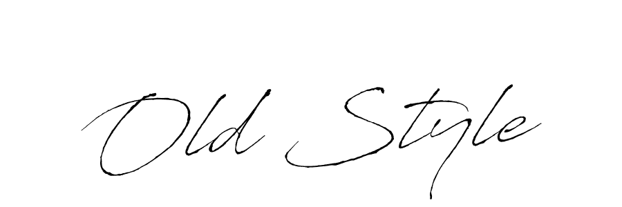 Create a beautiful signature design for name Old Style. With this signature (Antro_Vectra) fonts, you can make a handwritten signature for free. Old Style signature style 6 images and pictures png