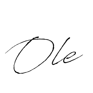 Create a beautiful signature design for name Ole. With this signature (Antro_Vectra) fonts, you can make a handwritten signature for free. Ole signature style 6 images and pictures png