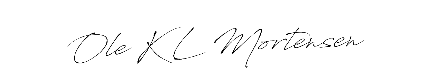 Make a beautiful signature design for name Ole K L Mortensen. Use this online signature maker to create a handwritten signature for free. Ole K L Mortensen signature style 6 images and pictures png