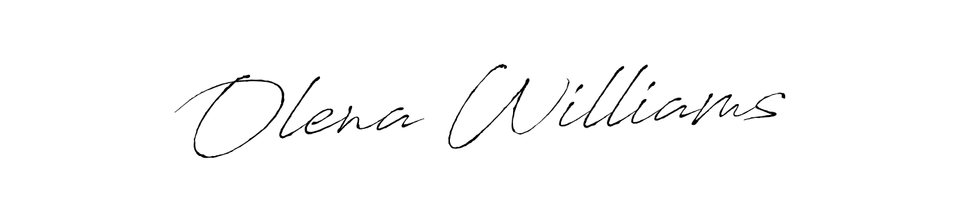 Once you've used our free online signature maker to create your best signature Antro_Vectra style, it's time to enjoy all of the benefits that Olena Williams name signing documents. Olena Williams signature style 6 images and pictures png
