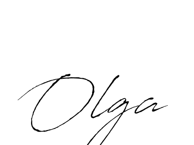 Create a beautiful signature design for name Olga. With this signature (Antro_Vectra) fonts, you can make a handwritten signature for free. Olga signature style 6 images and pictures png