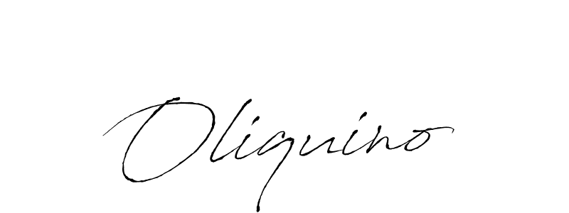 Make a beautiful signature design for name Oliquino. With this signature (Antro_Vectra) style, you can create a handwritten signature for free. Oliquino signature style 6 images and pictures png