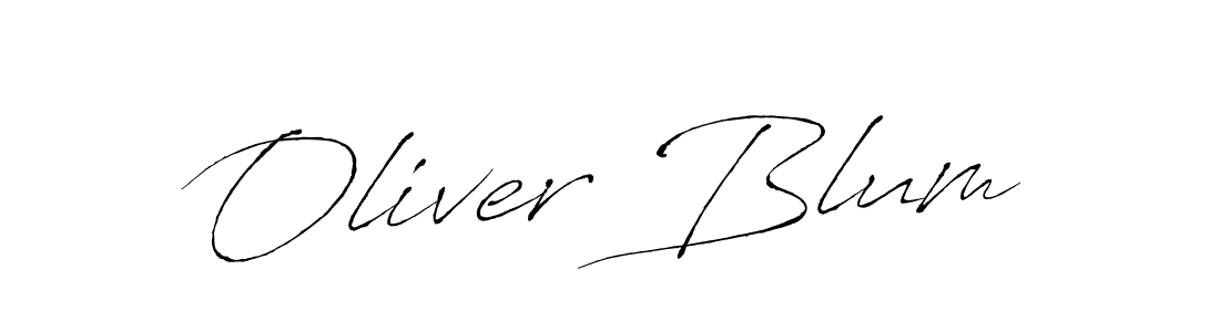 How to make Oliver Blum signature? Antro_Vectra is a professional autograph style. Create handwritten signature for Oliver Blum name. Oliver Blum signature style 6 images and pictures png