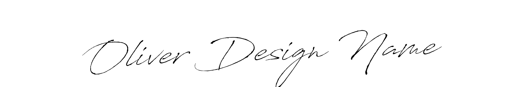 Make a beautiful signature design for name Oliver Design Name. With this signature (Antro_Vectra) style, you can create a handwritten signature for free. Oliver Design Name signature style 6 images and pictures png