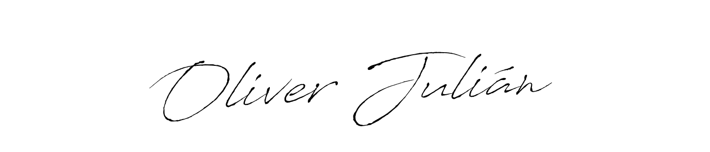 Once you've used our free online signature maker to create your best signature Antro_Vectra style, it's time to enjoy all of the benefits that Oliver Julián name signing documents. Oliver Julián signature style 6 images and pictures png