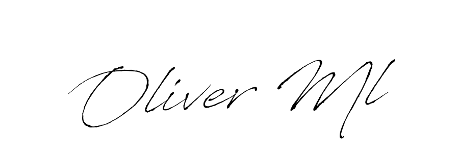 Use a signature maker to create a handwritten signature online. With this signature software, you can design (Antro_Vectra) your own signature for name Oliver Ml. Oliver Ml signature style 6 images and pictures png