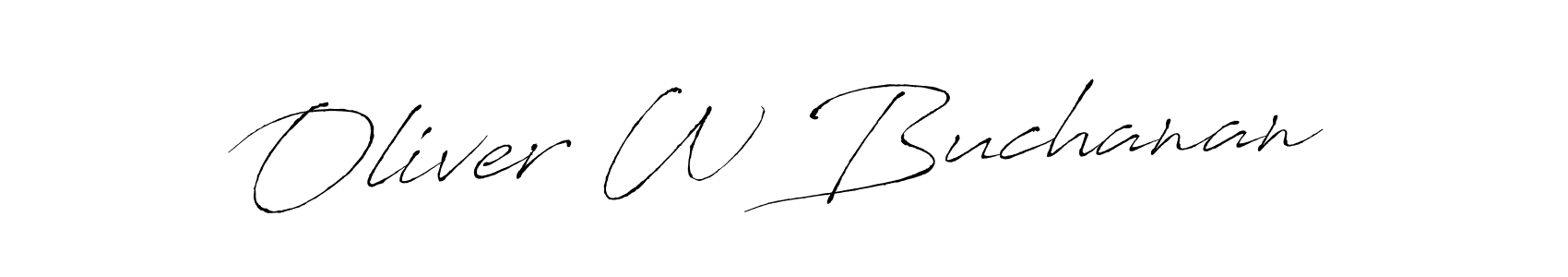 You should practise on your own different ways (Antro_Vectra) to write your name (Oliver W Buchanan) in signature. don't let someone else do it for you. Oliver W Buchanan signature style 6 images and pictures png